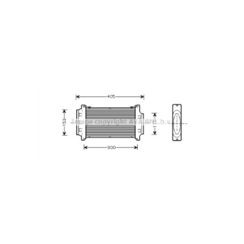 AVA BWA4262 - Intercooler