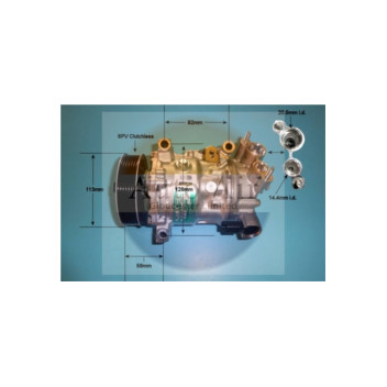 Auto Air 14-9784 - Compressor (A/C)