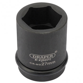 Draper Expert 28719 - Expert 27mm 3/4" Square Drive Hi-Torq&#174; 6 Point Impact Socket