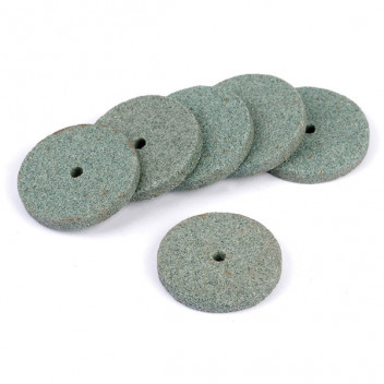 Draper 44455 - Tube of 6 22mm 80 Grit Grinding Wheels for 95W Multi Tool Kit
