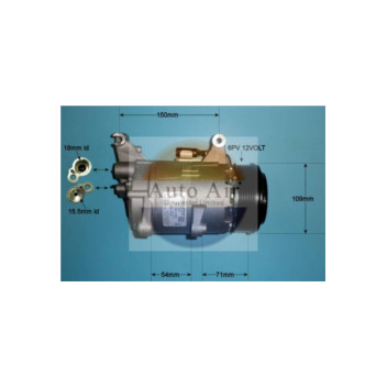 Auto Air 14-0007 - Compressor (A/C)