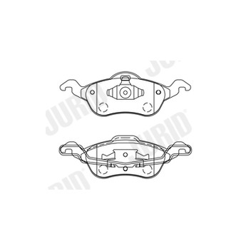 Jurid 571967J - Brake Pad Set (Front)