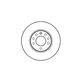 PPF DS5058 - Brake Disc (Front)