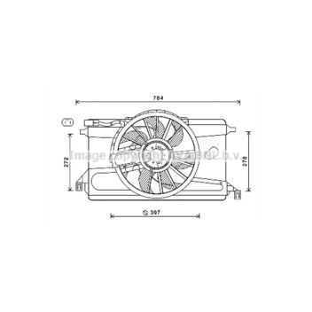 AVA FD7561 - Cooling Fan