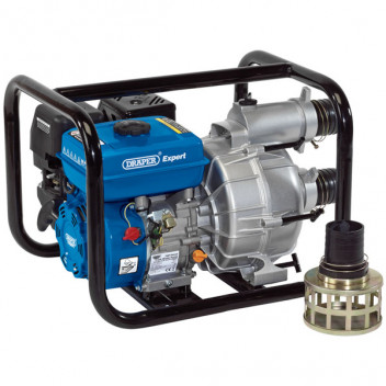 Draper Expert 16128 - 750L/Min Petrol Trash Water Pump (7HP)