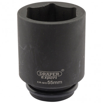 Draper Expert 05085 - Expert 55mm 3/4" Square Drive Hi-Torq&#174; 6 Point Deep Imp