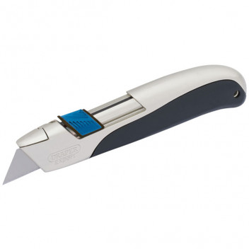Draper 82833 - Soft Grip Trimming Knife with 'Safe Blade Retractor' Feature