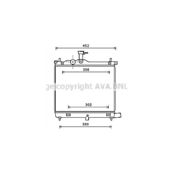 AVA HY2290 - Radiator