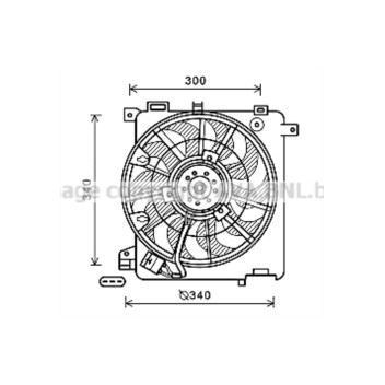AVA OL7635 - Cooling Fan