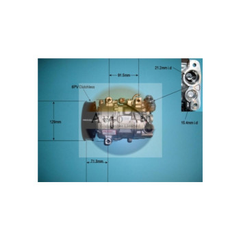 Auto Air 14-1272 - Compressor (A/C)