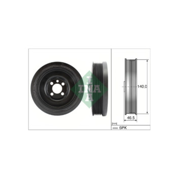 INA 544013810 - Torsion Vibration Damper