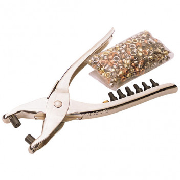Draper 31096 - 210mm Interchangeable Hole Punch and Eyelet Pliers