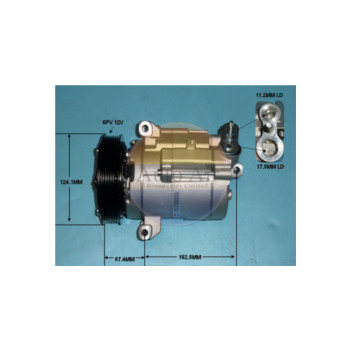 Auto Air 14-0863P - Compressor (A/C)