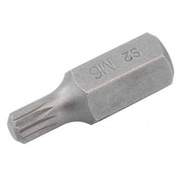 Draper Expert 33340 - Expert M6 x 30mm Spline 10mm Insert Bit for Mechanic's Bit Sets