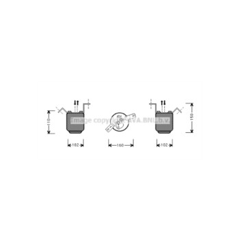 AVA BWD225 - Receiver Dryer