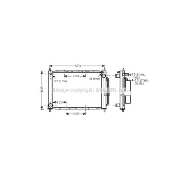 AVA RTM405 - Radiator Cooling Module