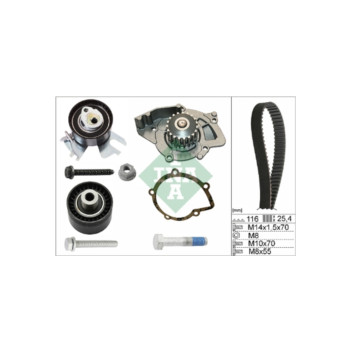 INA 530055831 - Timing Belt-Water Pump Kit