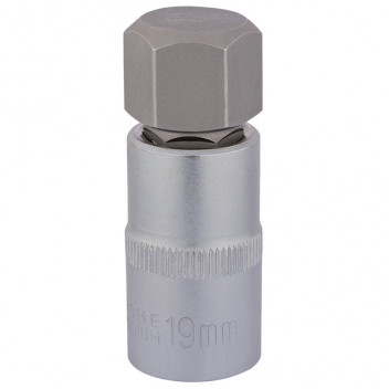 Draper Expert 16305 - 1/2" Sq. Dr. Hexagonal Socket Bits (19mm)