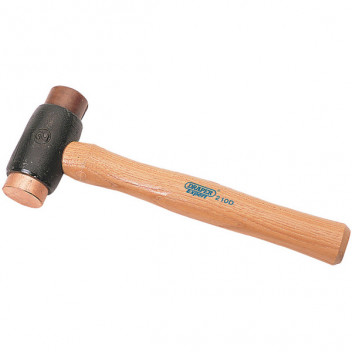 Draper Expert 20088 - Expert 1100G (38oz) Copper/Rawhide Faced Hammer