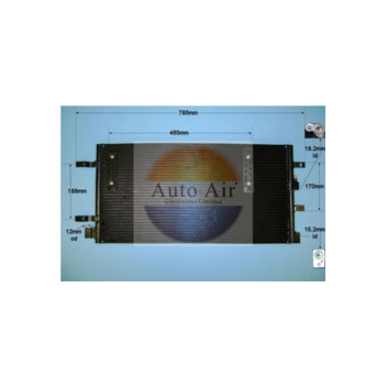 Auto Air 16-9705 - Condenser (A/C)