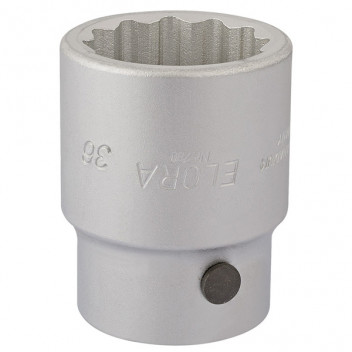 67492 - 36mm 1" Square Drive Elora Bi-Hexagon Socket