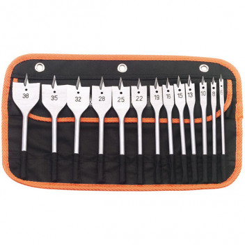 Draper 82634 - Flat Wood Bit Set (13 Piece)