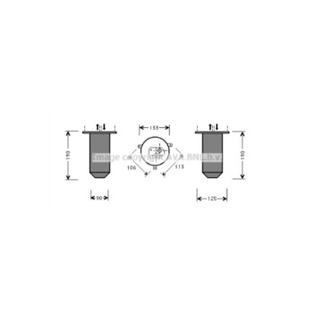 AVA BWD216 - Receiver Dryer
