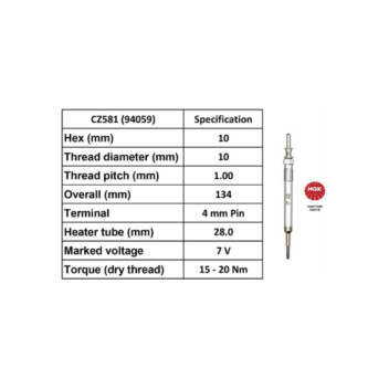 NGK 94059 - Glow Plug
