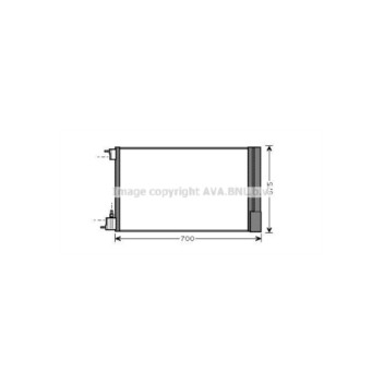  OLA5478D - Condenser (A/C)
