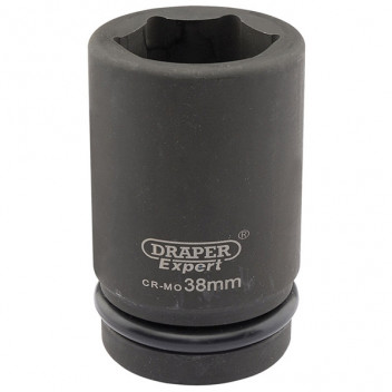 Draper Expert 05151 - Expert 38mm 1" Square Drive Hi-Torq&#174; 6 Point Deep Impac