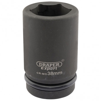 Draper Expert 05151 - Expert 38mm 1" Square Drive Hi-Torq&#174; 6 Point Deep Impact Socket