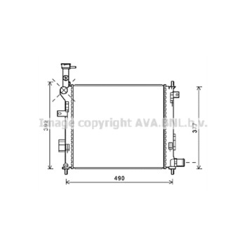 AVA KA2189 - Radiator