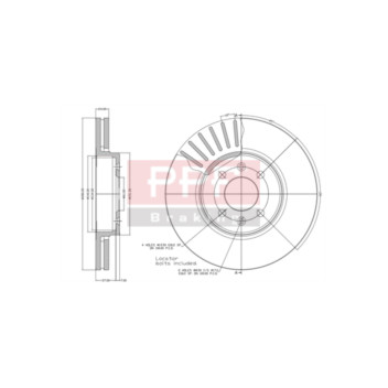 PPF DS5072 - Brake Disc (Front)