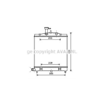 AVA KA2172 - Radiator