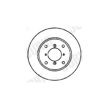 Jurid 561505JC-1 - Brake Disc (Front)