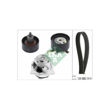 INA 530006630 - Timing Belt-Water Pump Kit
