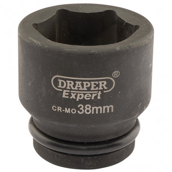 Draper Expert 05018 - Expert 38mm 3/4" Square Drive Hi-Torq&#174; 6 Point Impact Socket