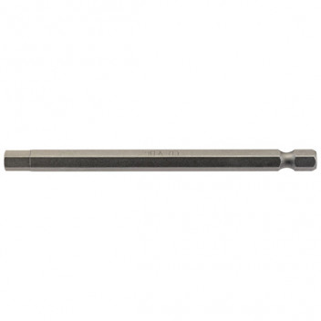 Draper 64375 - 6mm 1/4" Hex. Hexagonal Insert Bit 100mm Long x 1