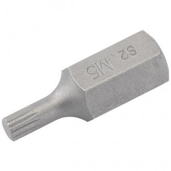 Draper Expert 33339 - Expert M5 x 30mm Spline 10mm Insert Bit for Mechanic's Bit Sets