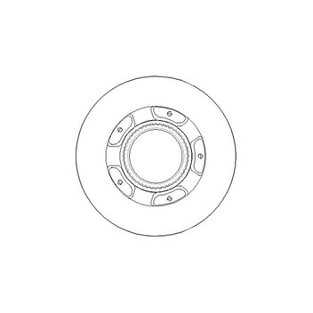 PPF DS7394 - Brake Disc (Rear)