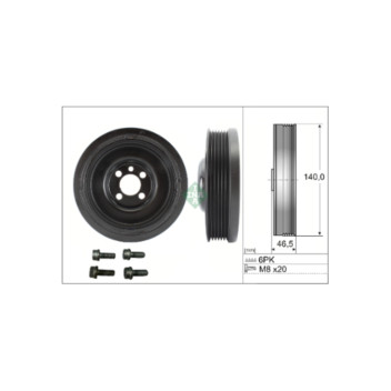 INA 544013820 - Crankshaft Pulley