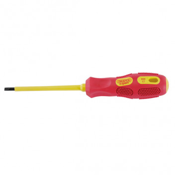 Draper Expert 69213 - 4.0mm x 100mm Fully Insulated Plain Slot Screwdriver