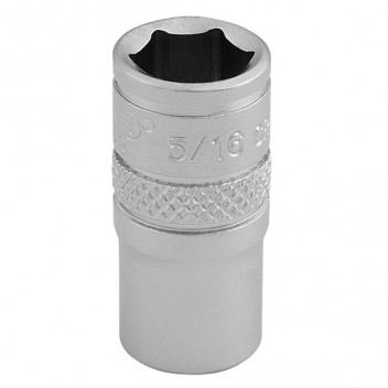 Draper Expert 16522 - 1/4" Square Drive Imperial Socket (5/16")