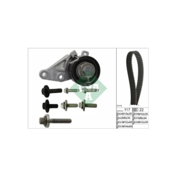 INA 530014010 - Timing Belt Kit