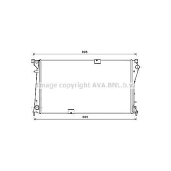 AVA RTA2490 - Radiator