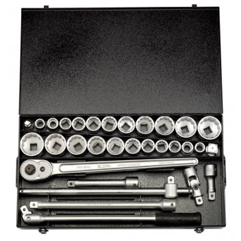 00335 - 3/4" Square Drive Metric and Imperial Socket Set (31 Piece)