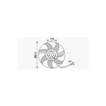 AVA VN7541 - Cooling Fan