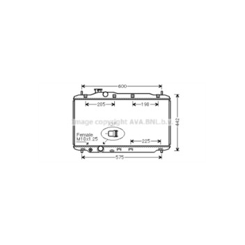  HD2306 - Radiator