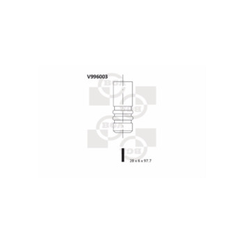 BGA Group V996003 - Exhaust Valve