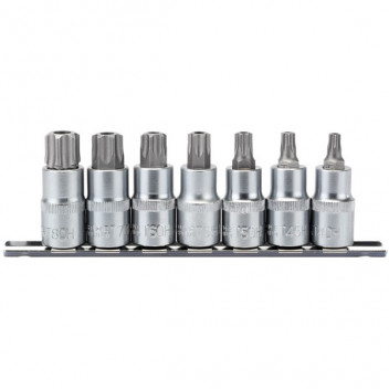 Draper Expert 16334 - 1/2" Sq. Dr. Draper TX-STAR&#174; Security Socket Bit Set (7